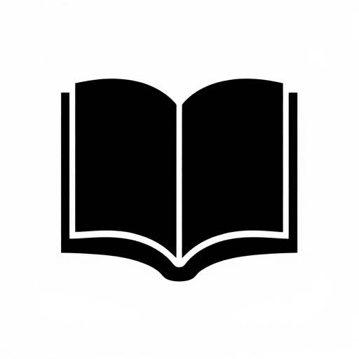 Book icon symbolizing learning
