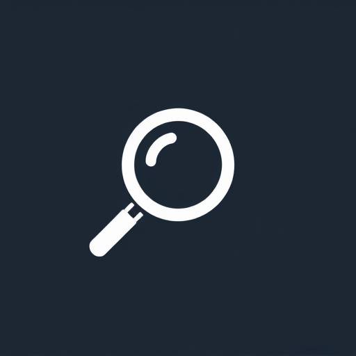 Magnifying glass icon symbolizing search